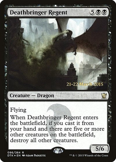 Deathbringer Regent (Promos: Prerelease Cards) Light Play Foil
