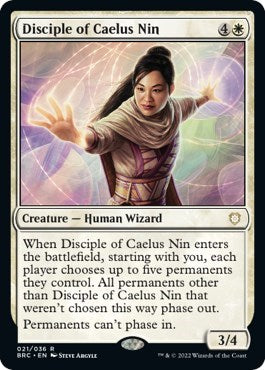 Disciple of Caelus Nin (Commander: The Brothers' War) Light Play