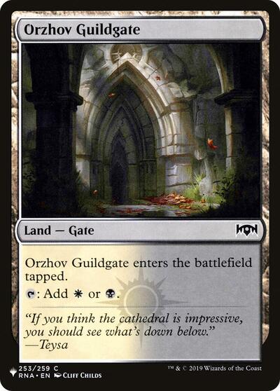 Orzhov Guildgate (The List) Near Mint