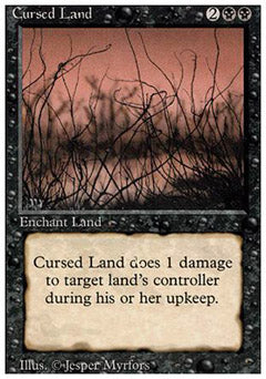 Cursed Land (Revised) Light Play