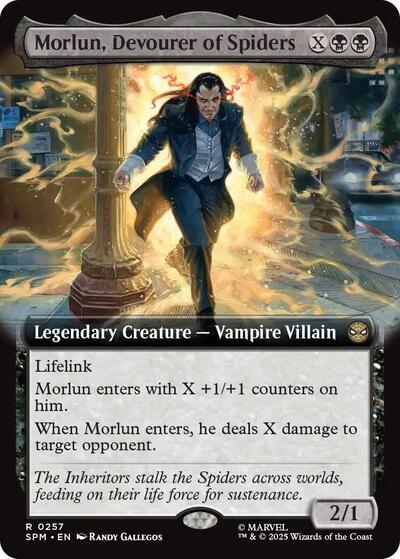 Morlun, Devourer of Spiders (Extended Art) (Marvel's Spider-Man) Near Mint Foil