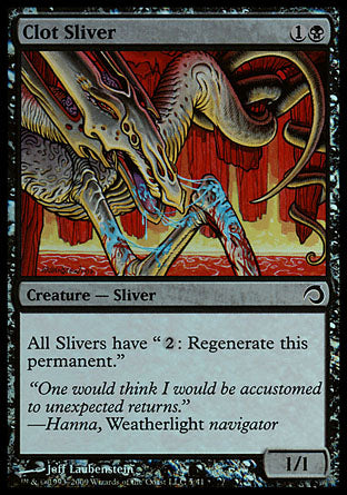 Clot Sliver (Premium Deck Series: Slivers) Light Play Foil
