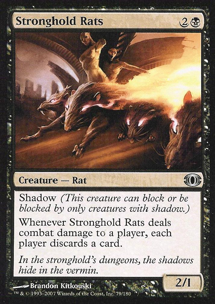Stronghold Rats (Futuresight) Light Play