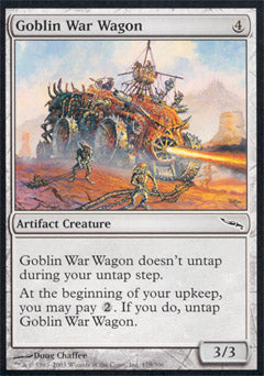 Goblin War Wagon (Mirrodin) Light Play Foil