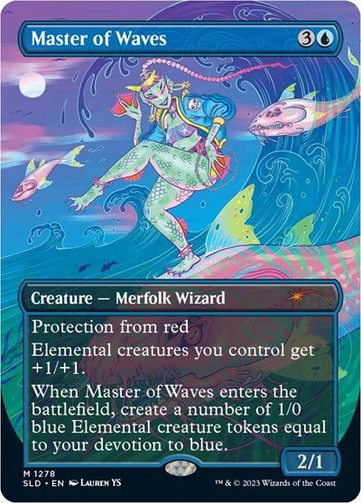 Master of Waves (Secret Lair) Near Mint Foil