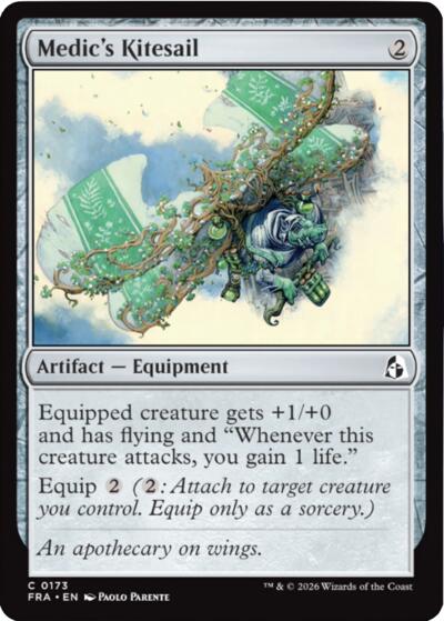 Medic's Kitesail (Reality Fracture) Near Mint Foil