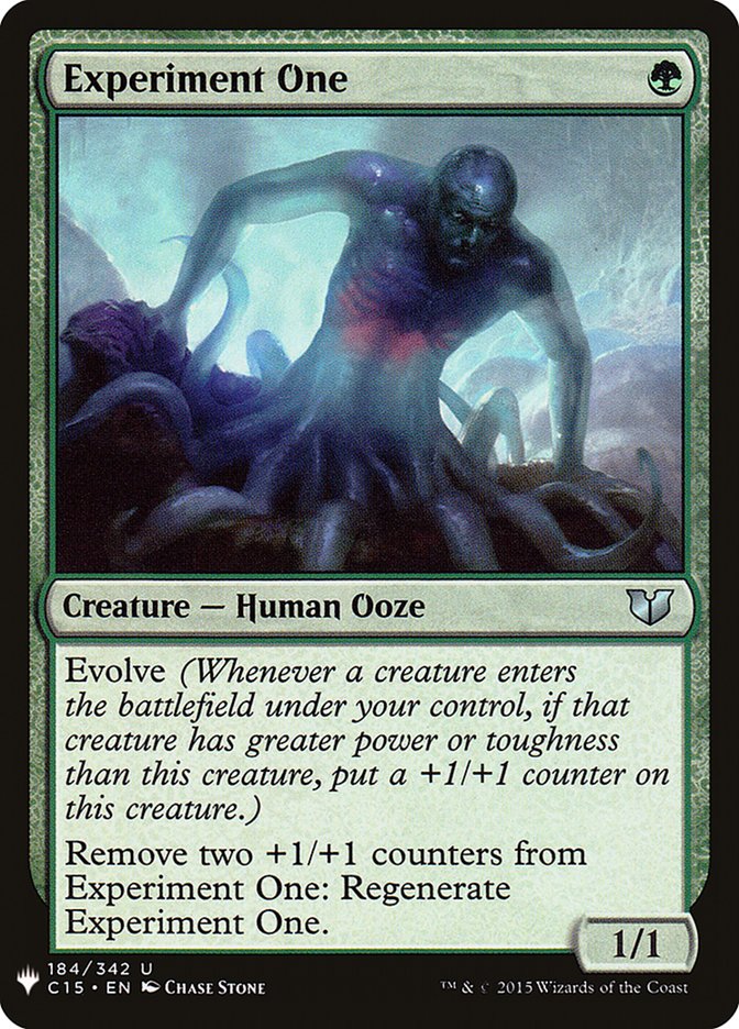 Experiment One (Mystery Booster) Medium Play