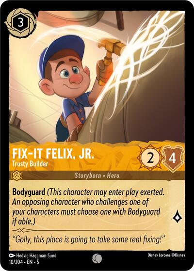 Fix-It Felix, Jr. - Trusty Builder (Shimmering Skies) Near Mint