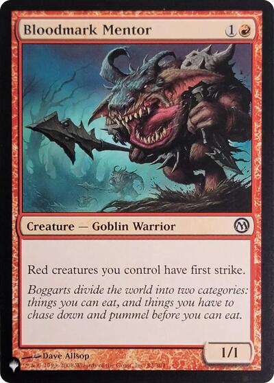 Bloodmark Mentor (83) (The List) Light Play