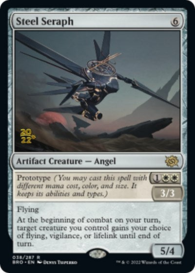 Steel Seraph (Promos: Prerelease Cards) Light Play Foil