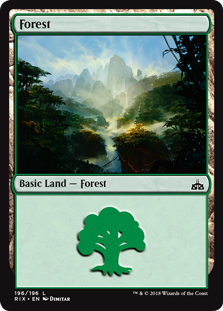 Forest (Rivals of Ixalan) Medium Play
