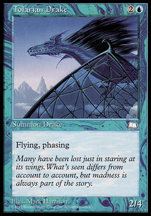 Tolarian Drake (Weatherlight) Near Mint