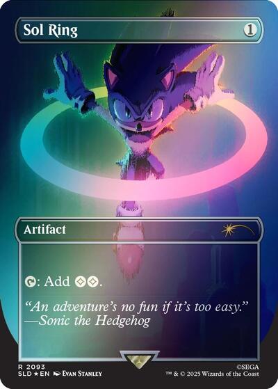 Sol Ring (2093) (Rainbow Foil) (Secret Lair) Near Mint Foil