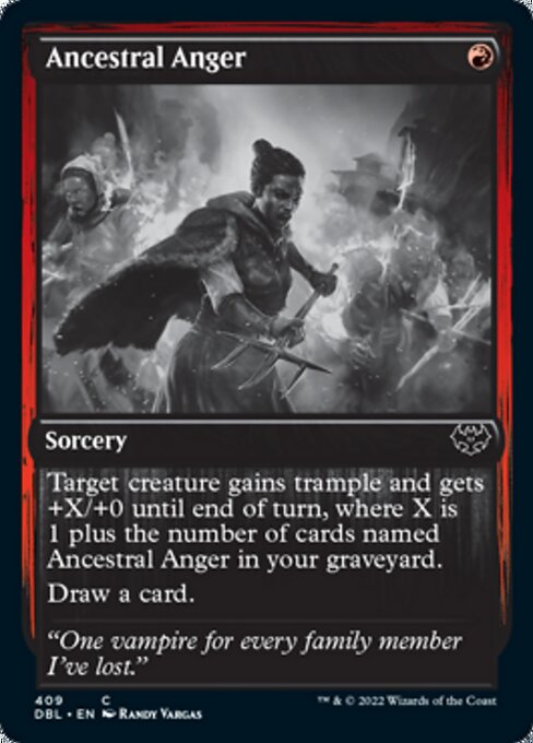 Ancestral Anger (Innistrad: Double Feature) Near Mint
