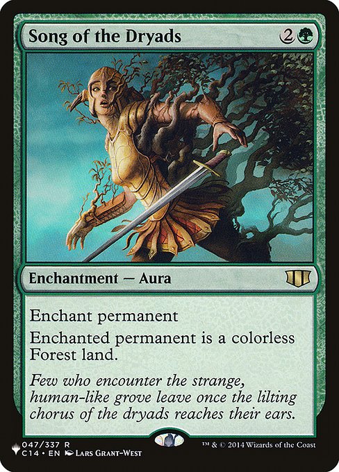 Song of the Dryads (The List) Medium Play