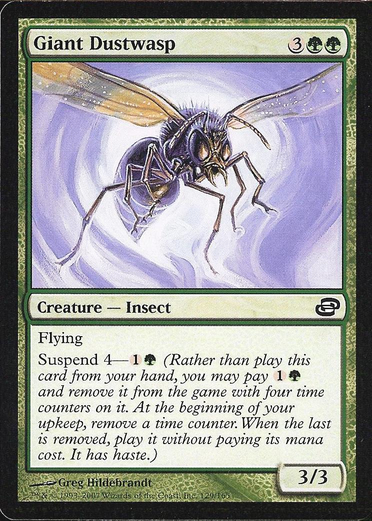Giant Dustwasp (Planar Chaos) Medium Play Foil