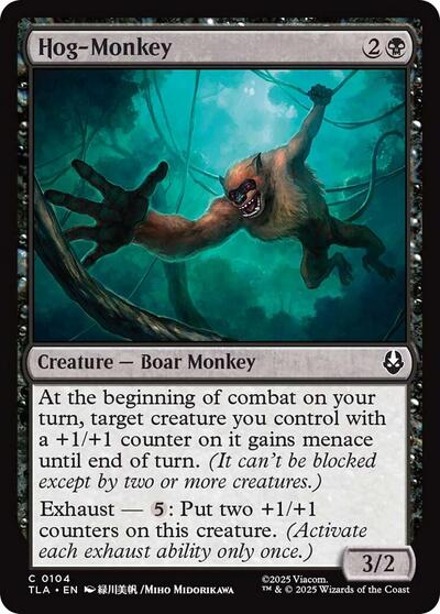 Hog-Monkey (Avatar: The Last Airbender) Near Mint Foil