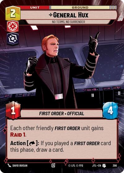 General Hux No Terms, No Surrender (Hyperspace) (Jump to Lightspeed) Near Mint