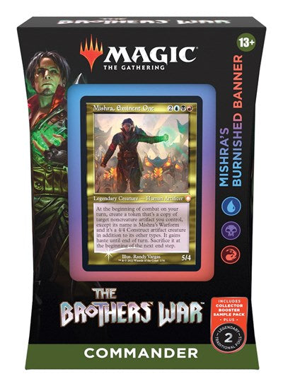 The Brothers' War Commander Deck Mishra's Burnished Banner