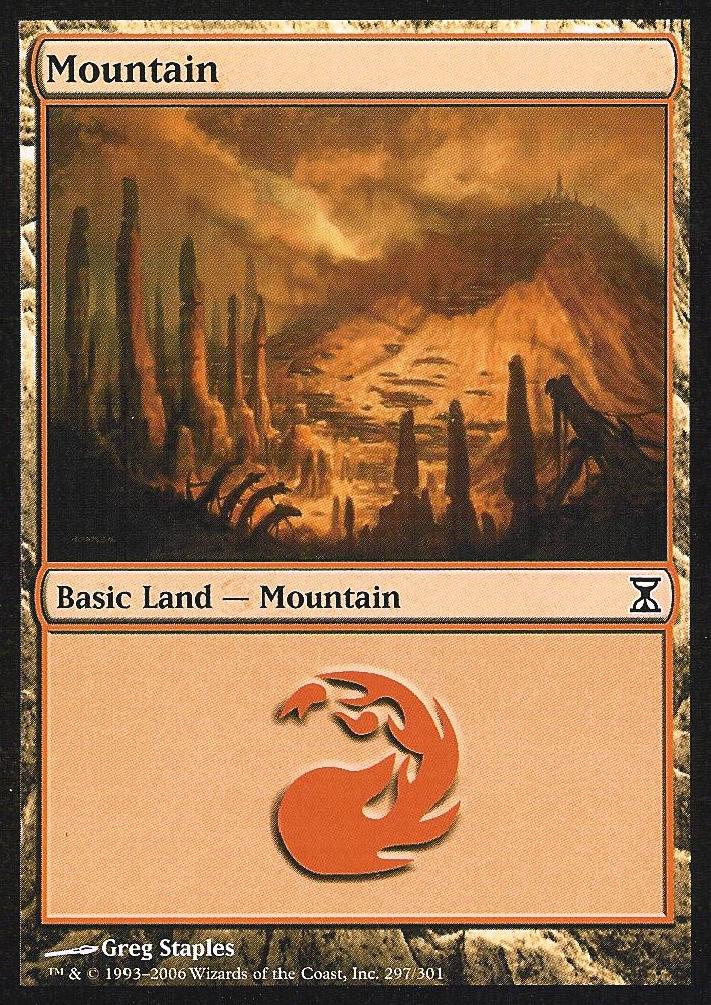 Mountain (297) (Time Spiral) Medium Play