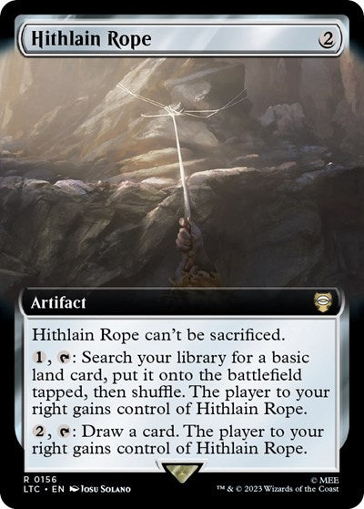 Hithlain Rope (Extended Art) (Commander: The Lord of the Rings: Tales of Middle-earth) Near Mint