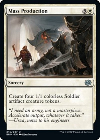 Mass Production (The Brothers' War) Light Play