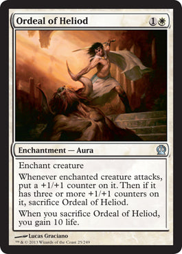 Ordeal of Heliod (Theros) Light Play Foil