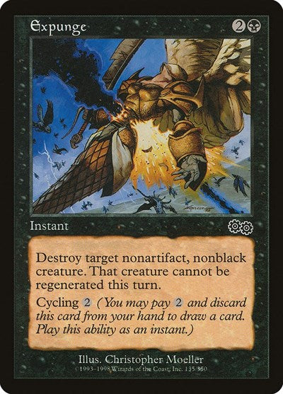 Expunge (Urza's Saga) Light Play