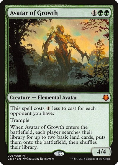 Avatar of Growth (Magic Game Night) Light Play