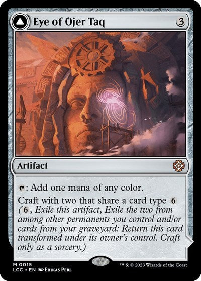 Eye of Ojer Taq (Commander: The Lost Caverns of Ixalan) Near Mint Foil