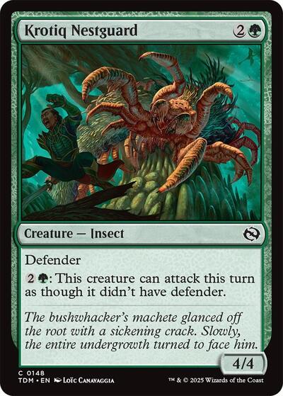 Krotiq Nestguard (Tarkir: Dragonstorm) Near Mint Foil