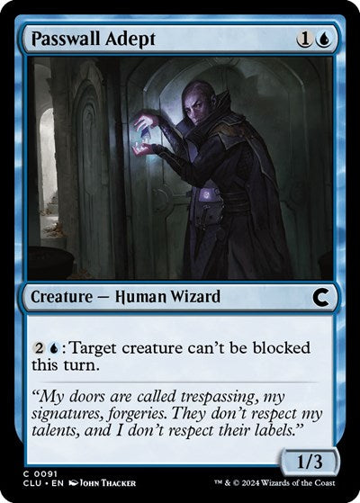 Passwall Adept (Ravnica: Clue Edition) Medium Play