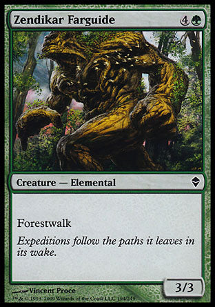 Zendikar Farguide (Zendikar) Light Play