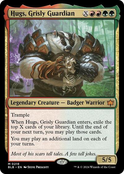 Hugs, Grisly Guardian (Bloomburrow) Light Play