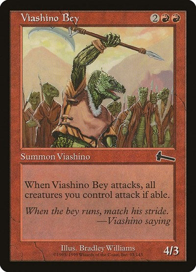 Viashino Bey (Urza's Legacy) Near Mint