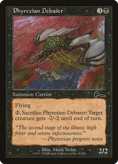 Phyrexian Debaser (Urza's Legacy) Near Mint