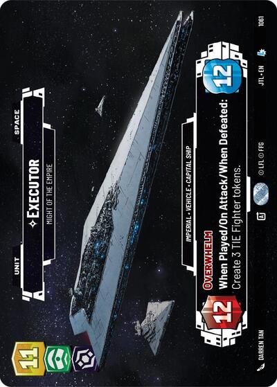 Executor Might of the Empire (Prestige Foil) (Jump to Lightspeed) Near Mint Foil