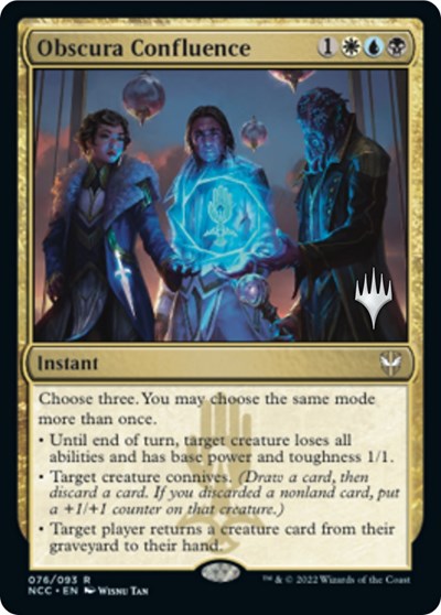 Obscura Confluence (Promo Pack: Streets of New Capenna) Near Mint Foil