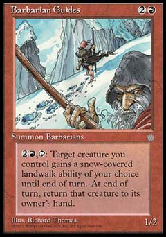 Barbarian Guides (Ice Age) Medium Play