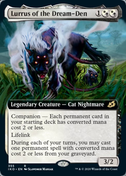 Lurrus Of The Dream-Den (Extended Art) (Ikoria: Lair of Behemoths) Light Play Foil
