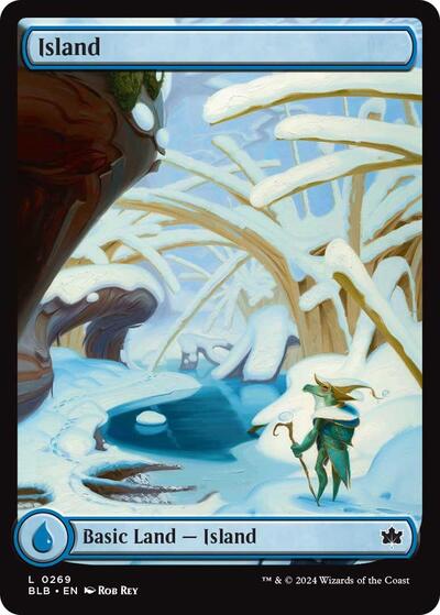 Island (0269) (Bloomburrow) Near Mint Foil