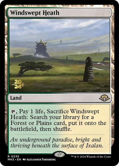 Windswept Heath (Promos: Prerelease Cards) Light Play Foil