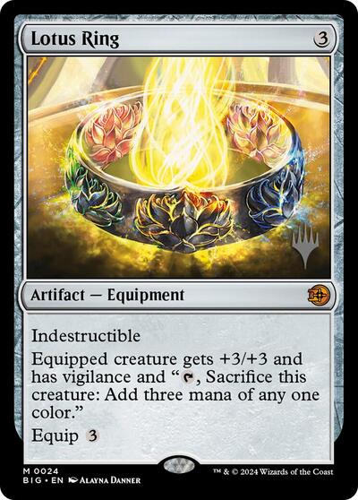 Lotus Ring (Promo Pack: Edge of Eternities) Near Mint