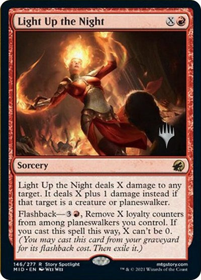 Light Up the Night (Promo Pack: Innistrad: Midnight Hunt) Near Mint