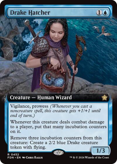 Drake Hatcher (Extended Art) (Foundations) Near Mint
