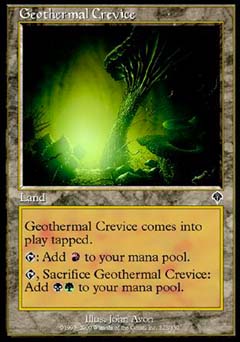 Geothermal Crevice (Invasion) Medium Play Foil