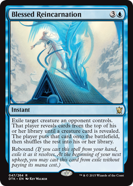 Blessed Reincarnation (Dragons of Tarkir) Light Play Foil