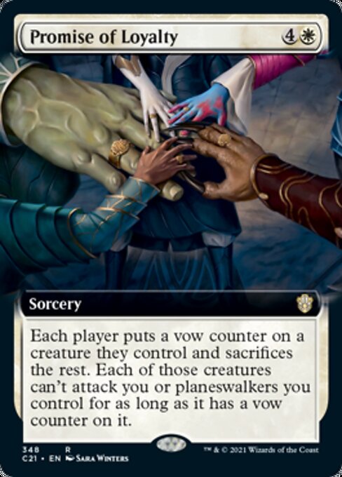 Promise of Loyalty  Extended Art|1|0|0.00