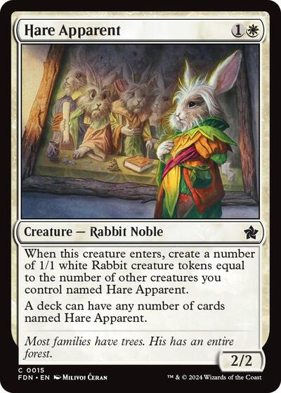 Hare Apparent|1|0|0.00