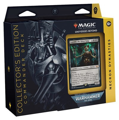 Universes Beyond: Warhammer 40,000 Necron Dynasties Commander Deck (Collector's Edition)